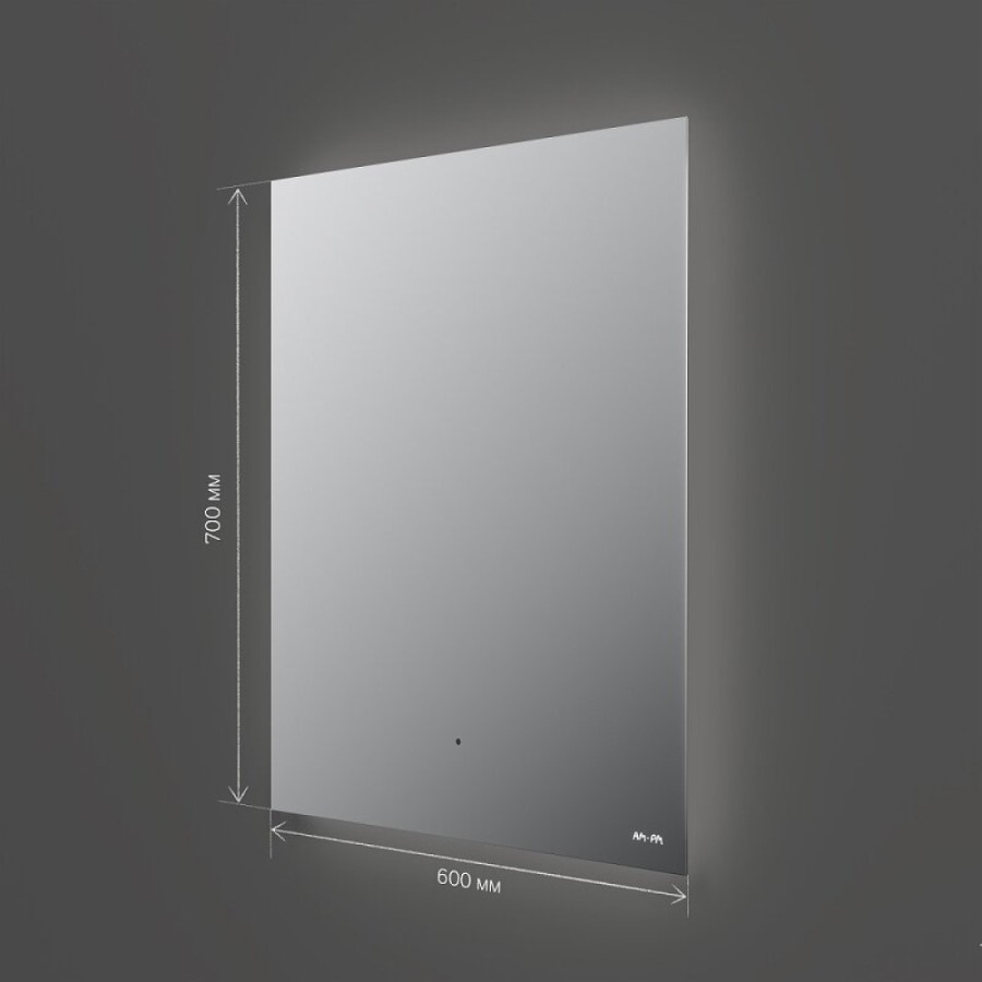 Зеркало интерьерное Am.Pm X-Joy M85MOX10601S, 60 см, с LED-подсветкой, сенсорный выключатель