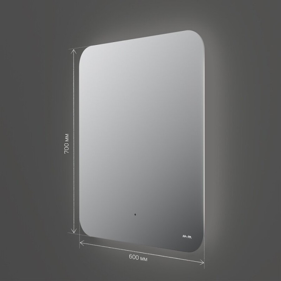 Зеркало интерьерное Am.Pm X-Joy M85MOX10601S1, 60 см, с LED-подсветкой, сенсорный выключатель