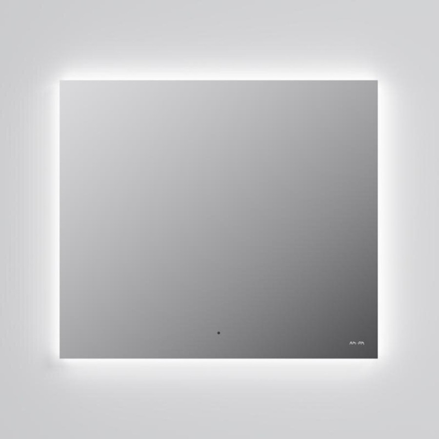 Зеркало Am.Pm X-Joy, 80 см, LED-подсветка, с диммером, цвет серебристый, M85MOX10801S