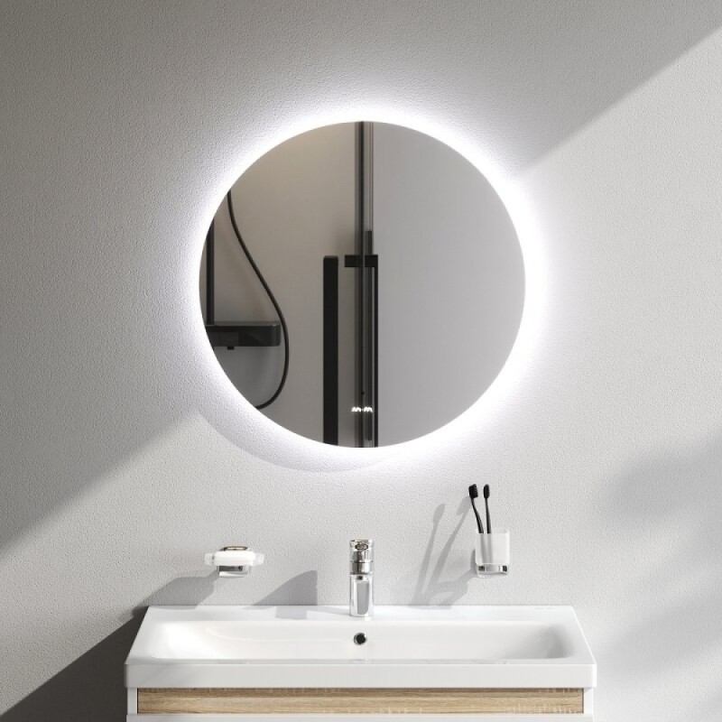 Зеркало интерьерное Am.Pm X-Joy M85MOX40601S, 60 см, с LED-подсветкой, сенсорный выключатель