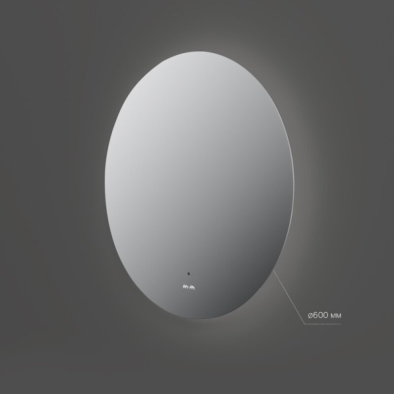 Зеркало интерьерное Am.Pm X-Joy M85MOX40601S, 60 см, с LED-подсветкой, сенсорный выключатель