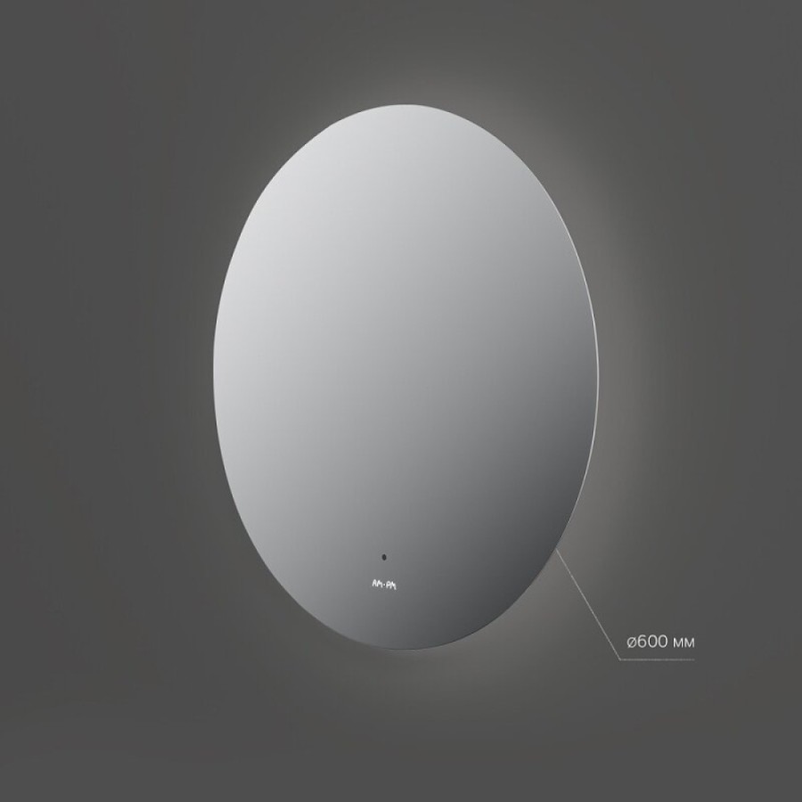 Зеркало интерьерное Am.Pm X-Joy M85MOX40601S, 60 см, с LED-подсветкой, сенсорный выключатель