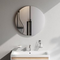 Зеркало Am.Pm X-Joy, 65 см, LED-подсветка, с диммером, цвет серебристый, M85MOX40651S