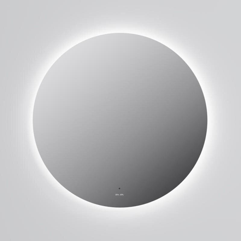 Зеркало Am.Pm X-Joy, 80 см, LED-подсветка, с диммером, цвет серебристый, M85MOX40801S