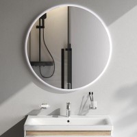 Зеркало Am.Pm X-Joy, 80 см, LED-подсветка, с диммером, цвет серебристый, M85MOX40801S