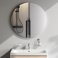Зеркало Am.Pm X-Joy, 80 см, LED-подсветка, с диммером, цвет серебристый, M85MOX40801S