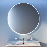 Зеркало Am.Pm X-Joy, 100 см, LED-подсветка, с диммером, цвет серебристый, M85MOX41001S