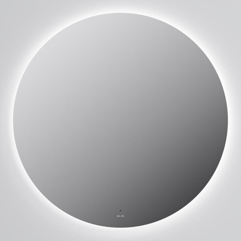 Зеркало Am.Pm X-Joy, 110 см, LED-подсветка, с диммером, цвет серебристый, M85MOX41101S