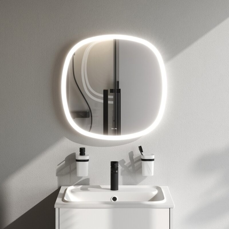 Зеркало Am.Pm X-Joy M8FMOX0601WGS, 60 см, с LED-подсветкой, сенсорный выключатель