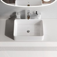 Раковина Am.Pm Func M8FWCC10500WG, 50 см, фарфор, белая
