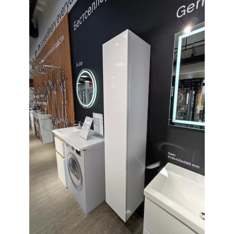 Пенал Am.Pm Gem 30 M90CHL0306WG подвесной, цвет белый, петли слева