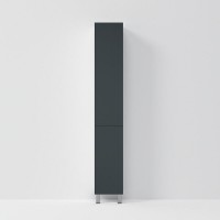 Шкаф Am.Pm Gem M90CSR0306GM, 30 см, напольный, правый, цвет графит матовый