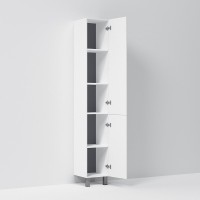 Шкаф-пенал Am.Pm Gem M90CSR0306WG 30 напольный, цвет белый, петли справа
