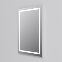 Зеркало Am.Pm Gem M91AMOX0501WG, 50 см, с LED-подсветкой, сенсорный выключатель