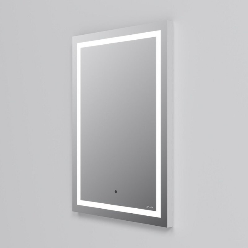 Зеркало Am.Pm Gem M91AMOX0501WG, 50 см, с LED-подсветкой, сенсорный выключатель