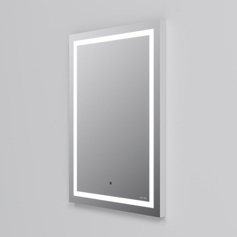 Зеркало Am.Pm Gem M91AMOX0501WG, 50 см, с LED-подсветкой, сенсорный выключатель