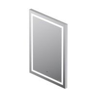 Зеркало Am.Pm Gem M91AMOX0501WG, 50 см, с LED-подсветкой, сенсорный выключатель