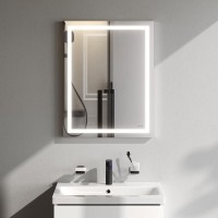 Зеркало Am.Pm Gem 55 см с LED-подсветкой по периметру, M91AMOX0551WG