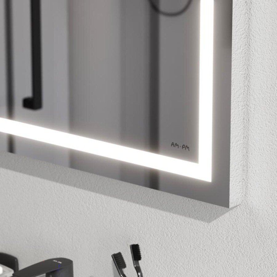 Зеркало Am.Pm Gem 55 см с LED-подсветкой по периметру, M91AMOX0551WG