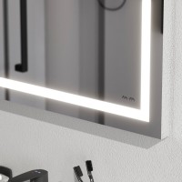 Зеркало Am.Pm X-Joy M91AMOX0601WG, 60 см, с LED-подсветкой, сенсорный выключатель