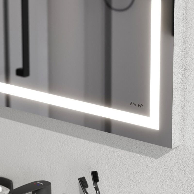 Зеркало Am.Pm X-Joy M91AMOX0601WG, 60 см, с LED-подсветкой, сенсорный выключатель