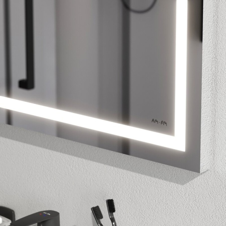 Зеркало Am.Pm X-Joy M91AMOX0601WG, 60 см, с LED-подсветкой, сенсорный выключатель