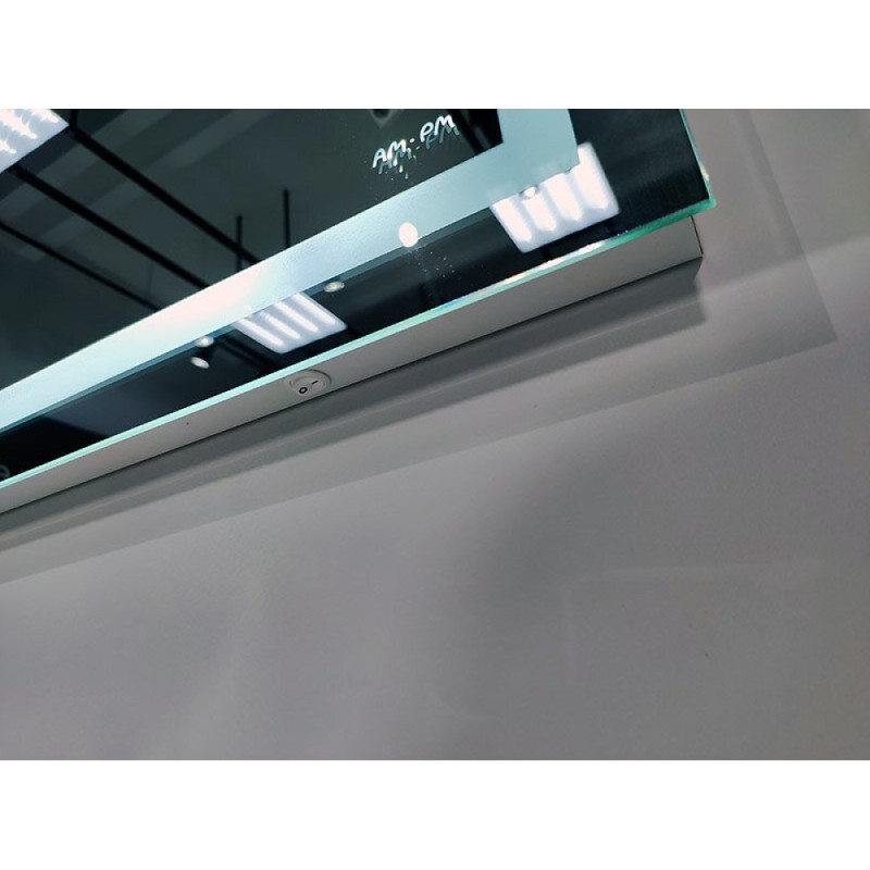 Зеркало Am.Pm Gem 80 см с LED-подсветкой по периметру, M91AMOX0801WG