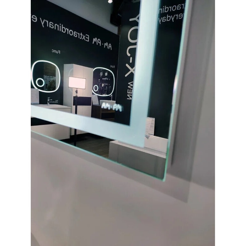 Зеркало Am.Pm Gem 80 см с LED-подсветкой по периметру, M91AMOX0801WG