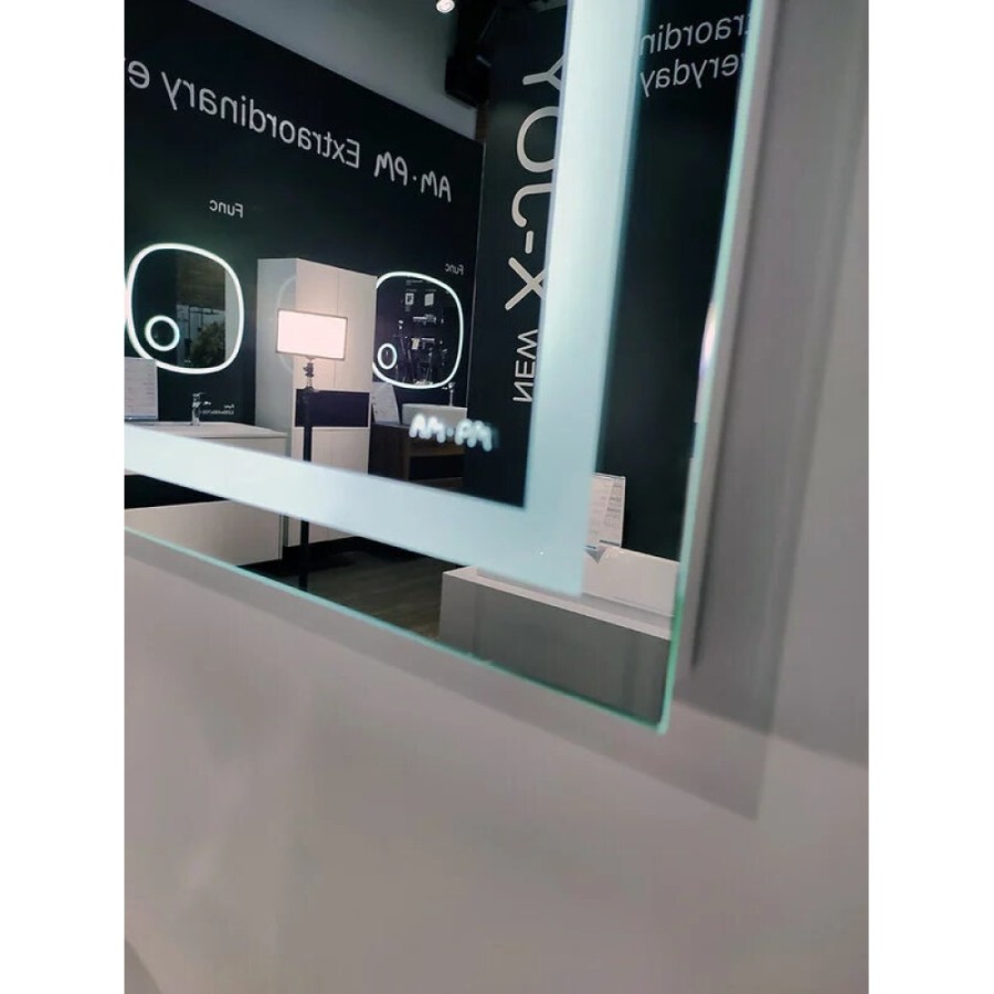 Зеркало Am.Pm Gem 80 см с LED-подсветкой по периметру, M91AMOX0801WG