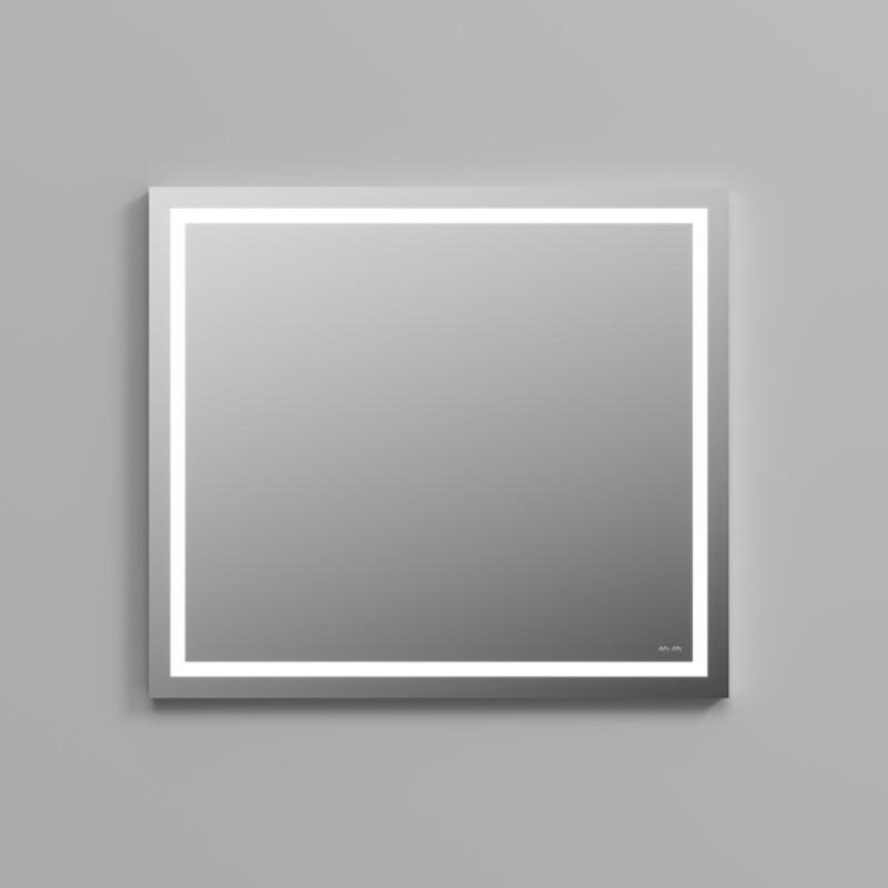 Зеркало Am.Pm Gem 80 см с LED-подсветкой по периметру, M91AMOX0801WG
