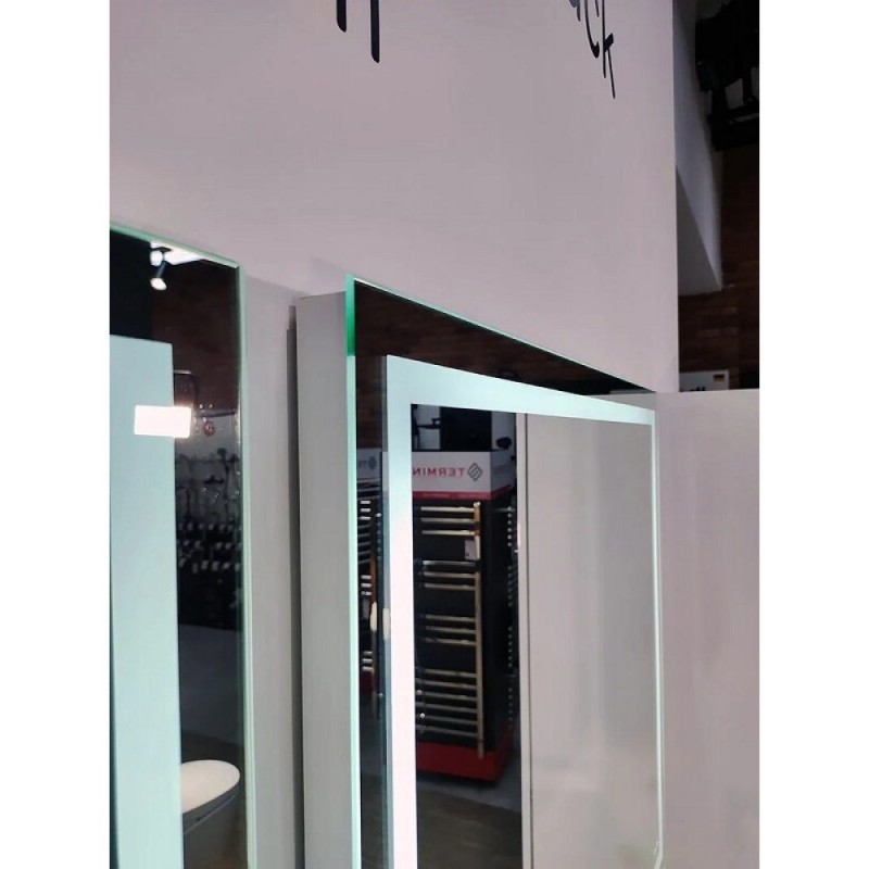 Зеркало Am.Pm Gem 80 см с LED-подсветкой по периметру, M91AMOX0801WG