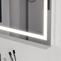 Зеркало Am.Pm Gem 80 см с LED-подсветкой по периметру, M91AMOX0801WG