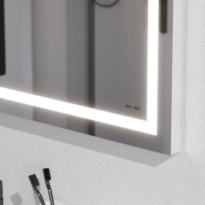 Зеркало Am.Pm Gem 80 см с LED-подсветкой по периметру, M91AMOX0801WG