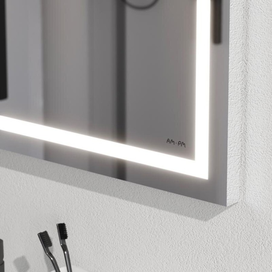 Зеркало Am.Pm Gem 80 см с LED-подсветкой по периметру, M91AMOX0801WG