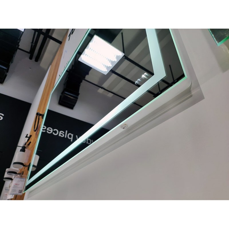 Зеркало Am.Pm Gem 100 см с LED-подсветкой по периметру, M91AMOX1001WG