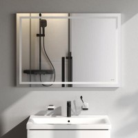 Зеркало Am.Pm Gem 100 см с LED-подсветкой по периметру, M91AMOX1001WG