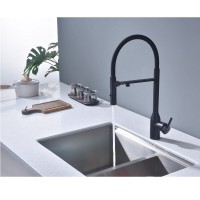 Смеситель для кухонной мойки Paulmark Magneto One Ma213188-AN, с подключением к фильтру, антрацит