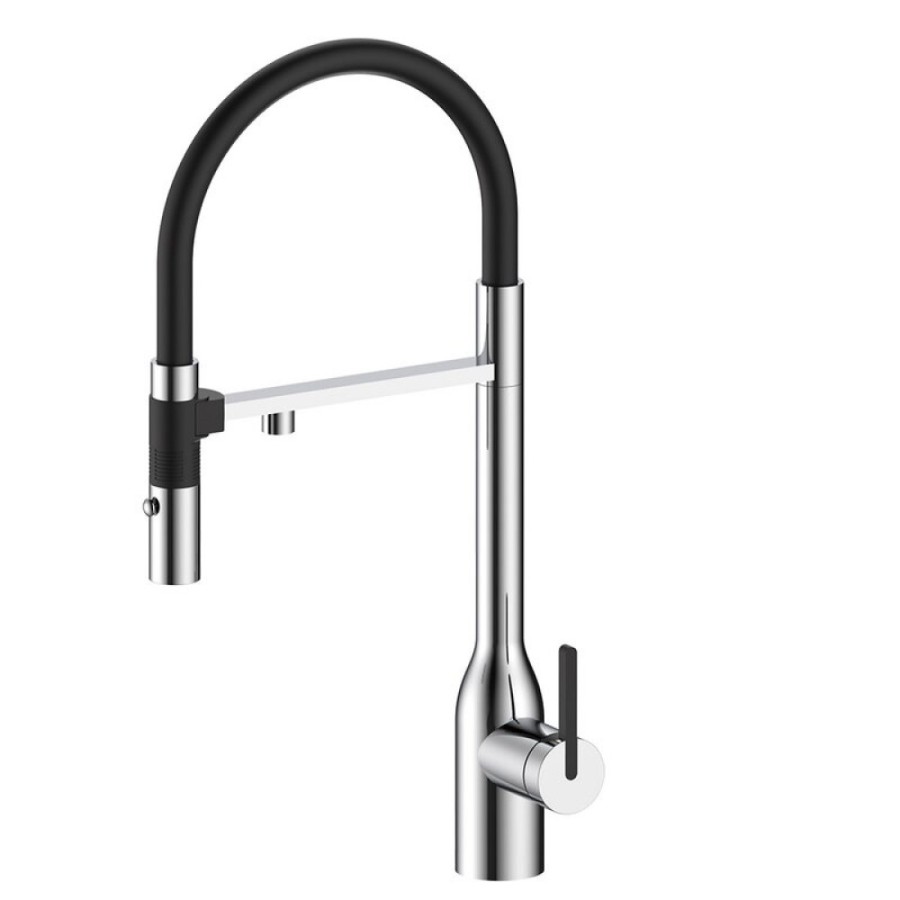 Смеситель для кухонной мойки Paulmark Magneto One Ma213188-CR, с подключением к фильтру, хром