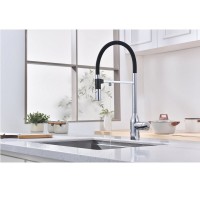 Смеситель для кухонной мойки Paulmark Magneto One Ma213188-CR, с подключением к фильтру, хром