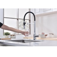 Смеситель для кухонной мойки Paulmark Magneto One Ma213188-CR, с подключением к фильтру, хром