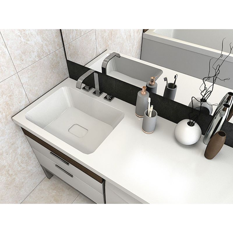 Раковина Madera Kamilla 120 L 4627173210027 на стиральную машину Белая