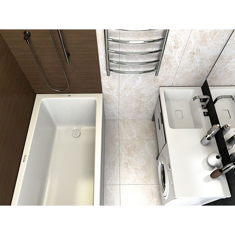 Раковина Madera Kamilla 120 L 4627173210027 на стиральную машину Белая