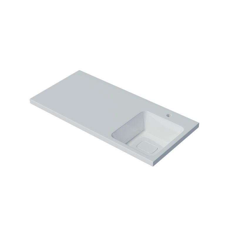 Раковина Madera Kamilla 100 R 4627173210560 на стиральную машину Белая