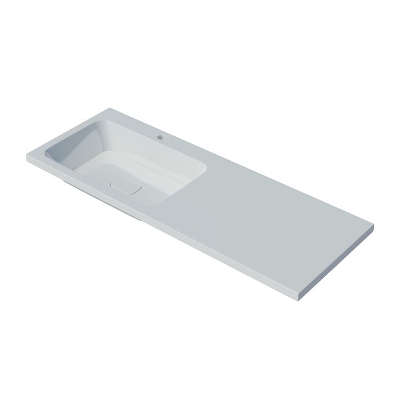 Раковина Madera Kamilla 130 L 4627173210591 на стиральную машину Белая