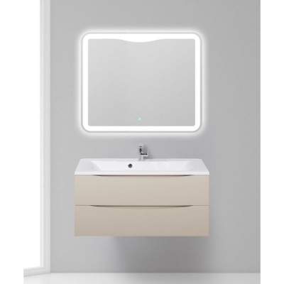 Тумба под раковину BelBagno Marino MARINO-1000-2C-SO-CO-P, 100 х 44,5 х 55 см, Crema Opaco - бежевый матовый