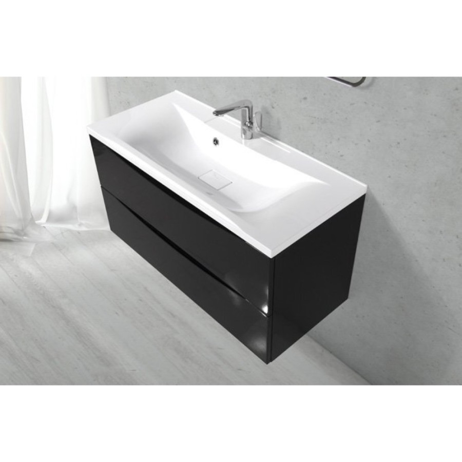 Тумба под раковину BelBagno Marino MARINO-1000-2C-SO-RCA-P, 100 х 44,5 х 55 см, Rovere Cioccolato Amaro - коричневый темный