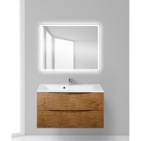 Тумба под раковину BelBagno Marino MARINO-1000-2C-SO-RN-P, 100 х 44,5 х 55 см, Rovere Nature - светло-коричневый