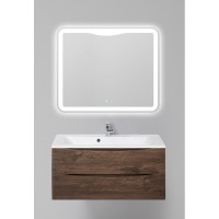 Тумба под раковину BelBagno Marino MARINO-1000-2C-SO-RW-P, 100 х 44,5 х 55 см, Rovere Moro - темно-коричневый