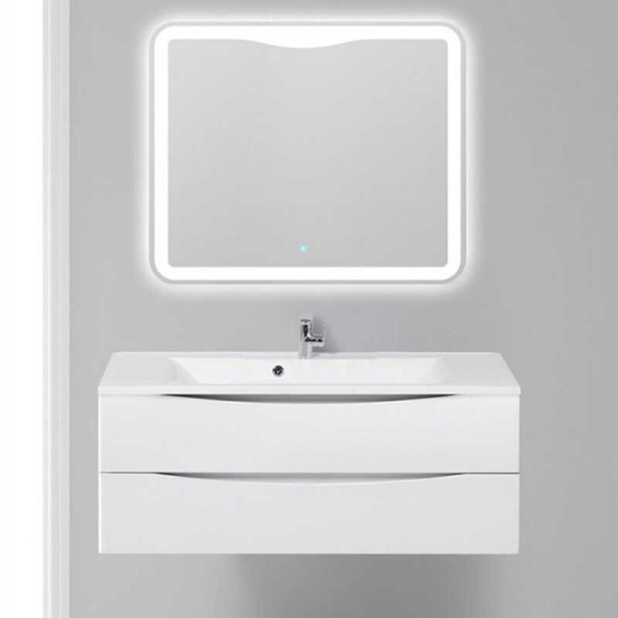 Тумба под раковину BelBagno Marino MARINO-1200-2C-SO-BO-P, 120 х 45 х 55 см, Bianco Opaco - белый матовый