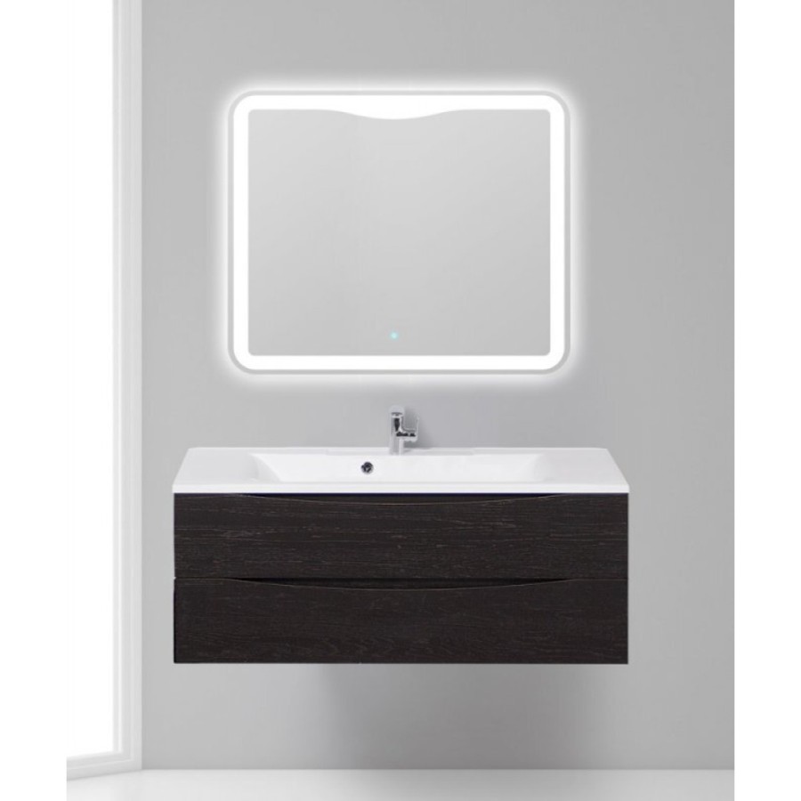 Тумба под раковину BelBagno Marino MARINO-1200-2C-SO-RCA-P, 120 х 45 х 55 см, Rovere Cioccolato Amaro - коричневый темный